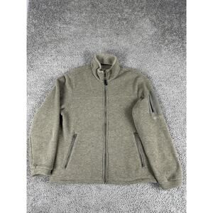 Beretta Jacket Womens XL Green Full Zip Fleece Outdoor Hunting Shooting Outdoor